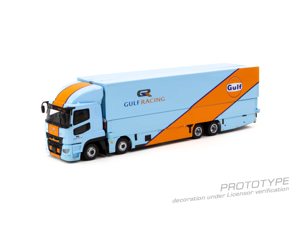 *PREORDER* Tarmac Works 1:64 Mitsubishi Fuso Super Great Gulf Racing Truck