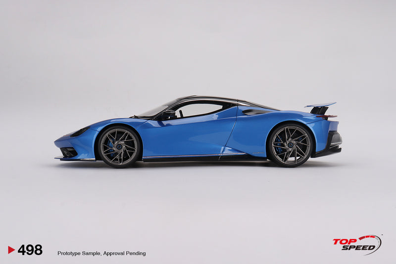 TopSpeed Models 1:18 Automobili Pininfarina Battista Geneva World Premiere 2019 Edition Iconica Blu