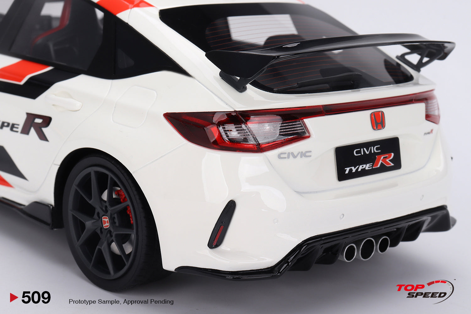 TopSpeed Models 1:18 Honda Civic Type-R 2023 