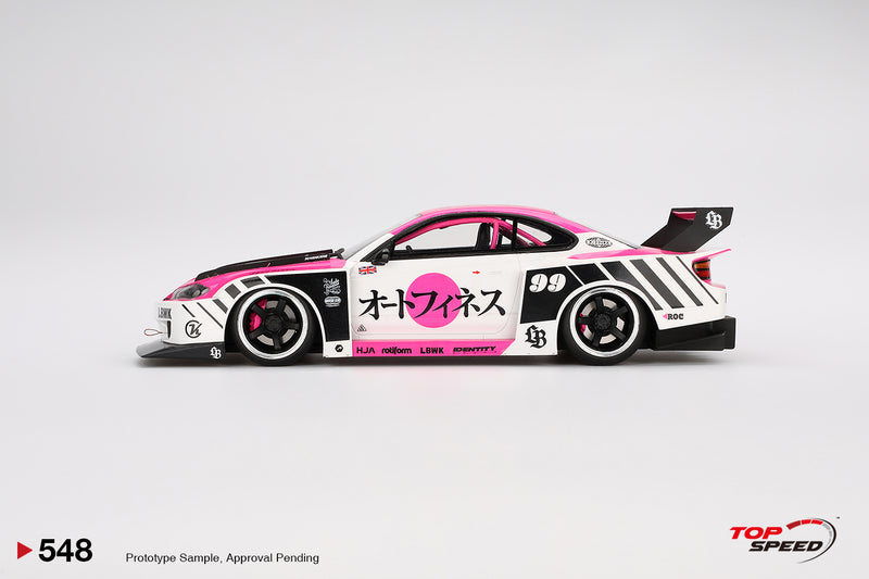 TopSpeed Models 1:18 Nissan Silvia (S15) LBWK Super