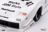 TopSpeed Models 1:18 Lamborghini Countach LB-WORKS White  2024 Tokyo Auto Salon