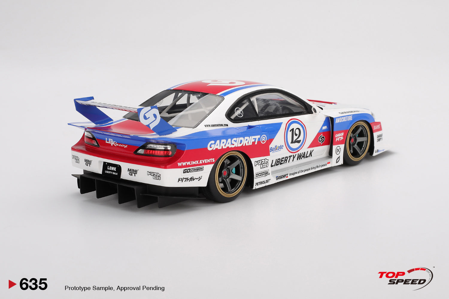 PREORDER* Nissan LB-Super Silhouette S15 SILVIA GARASIDRIFT