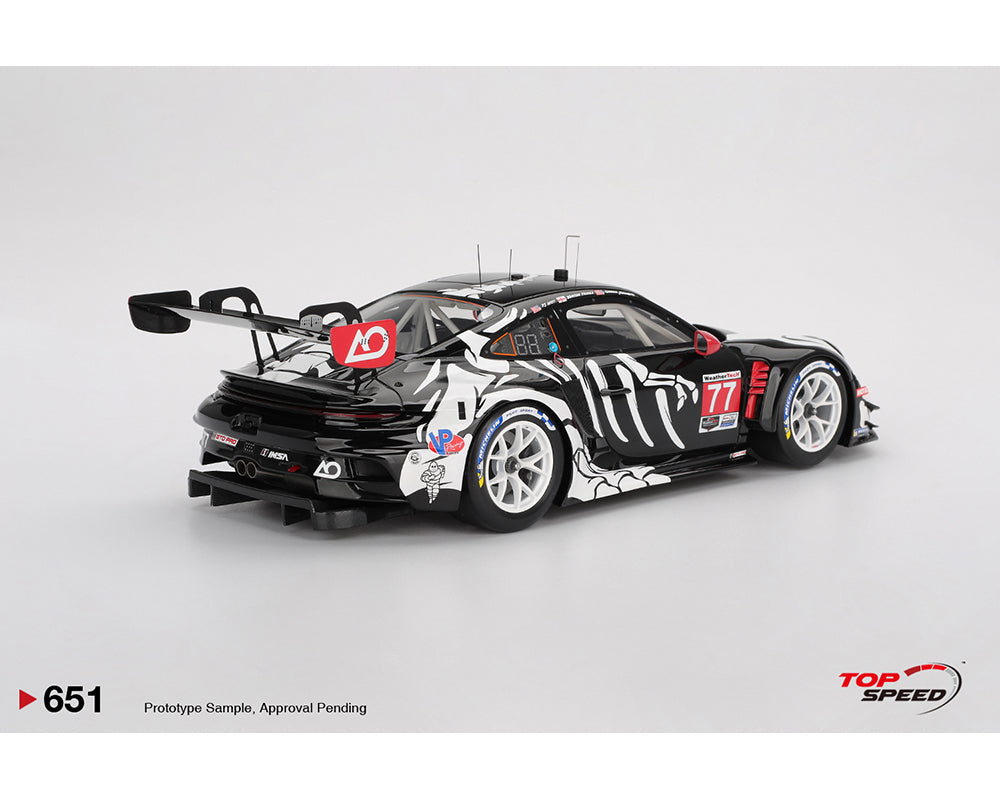 *PREORDER* Top Speed Models 1:18 Porsche 911 GT3 R #77 AO Racing 2025 IMSA Petit Le Mans