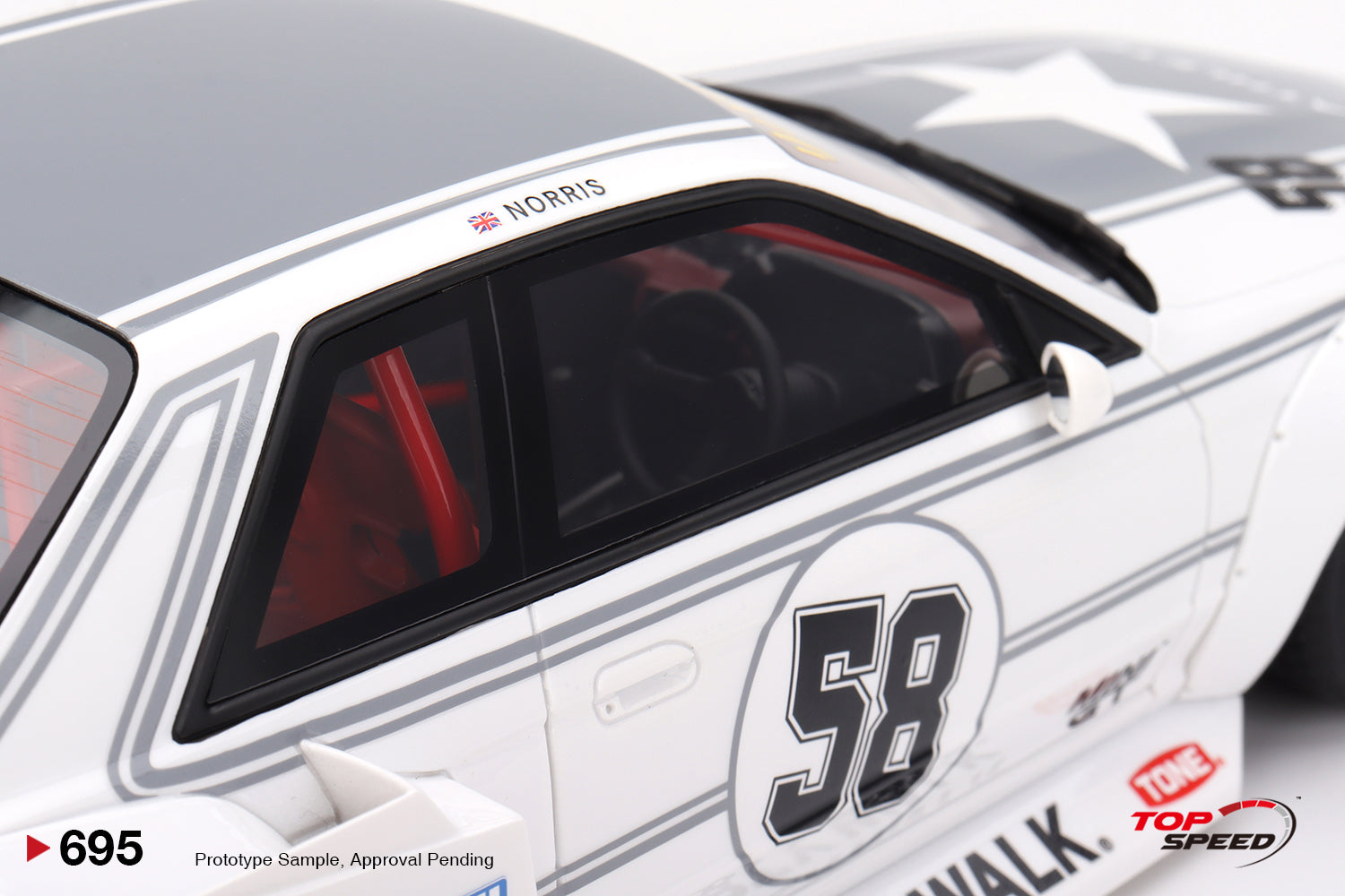 PREORDER* Top Speed Models 1:18 LBWK Nissan GT-R32 Kaido Works TAS