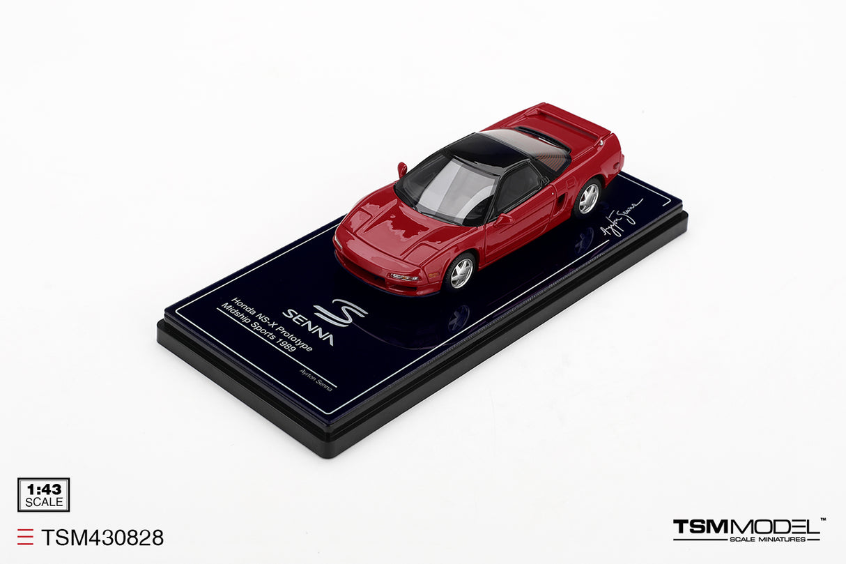 *PREORDER* Top Speed Models 1:43 Honda NS-X Prototype Midship Sports 1989 Ayrton Senna