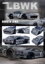 INNO64 1/64 Ferrari 308 GTB Liberty Walk in Grey