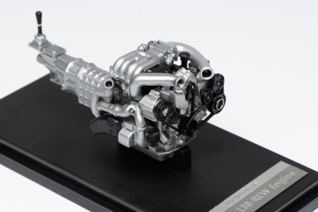 Engine Display Model MotorHelix 1:18 Mazda RX-7 13B-REW Engine Display – Model Cars Houston