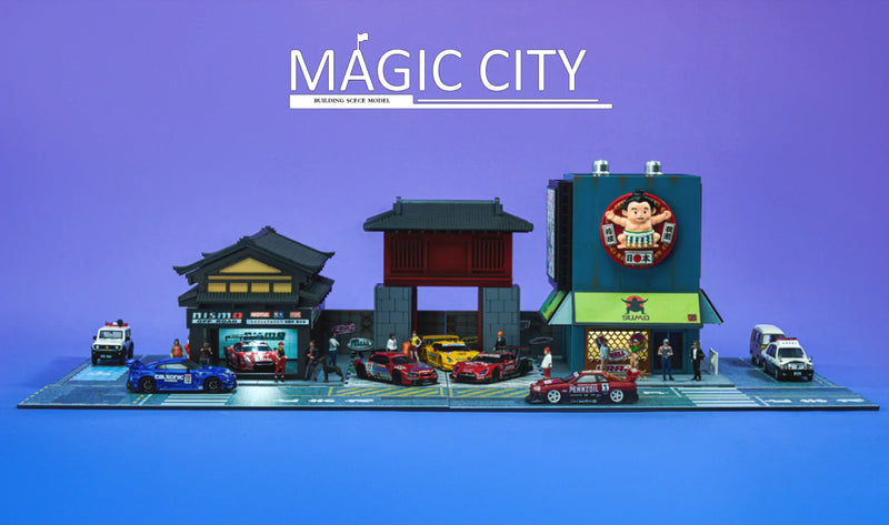 Magic City 1:64 NISMO Showroom and Sumo Hall