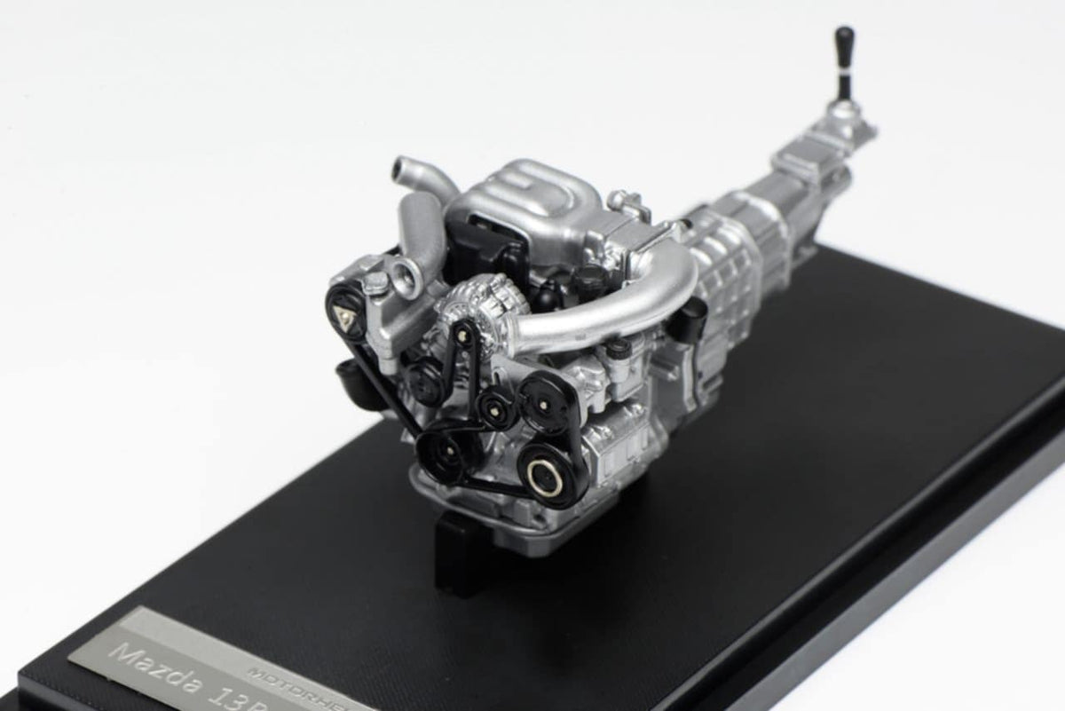 Engine Display Model MotorHelix 1:18 Mazda RX-7 13B-REW Engine Display – Model Cars Houston