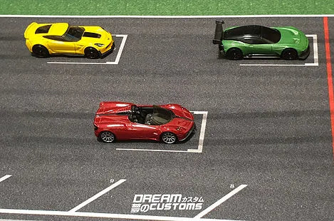 Dream Customs 1/64 Racetrack XL6 Desktop Diorama
