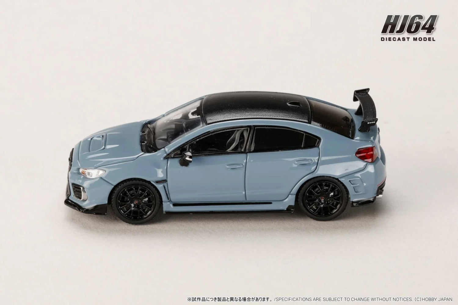 *PREORDER* Hobby Japan 1:64 SUBARU S208 NBR CHALLENGE PACKAGE in Cool Gray Khaki