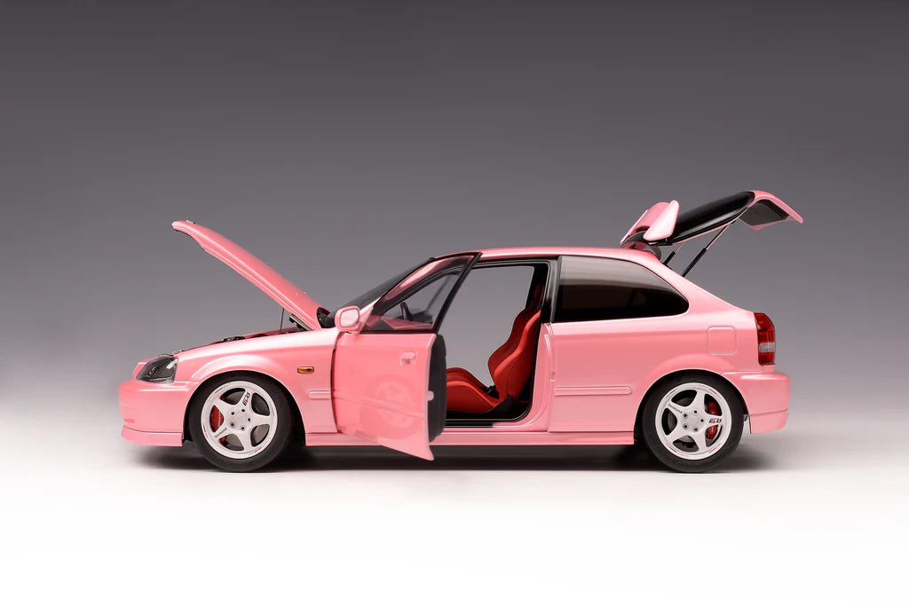MotorHelix 1:18 Honda Civic Type-R Late Version (EK9) in Pink