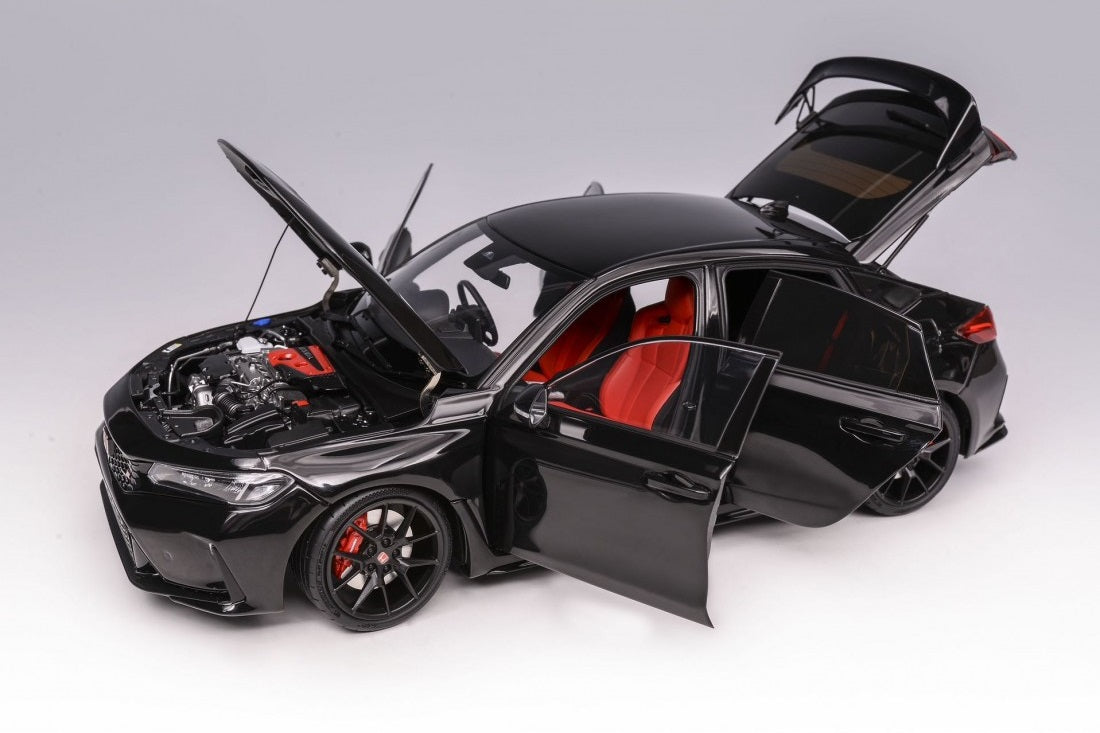MotorHelix 1:18 Honda Civic Type-R (FL5) in Crystal Black Pearl