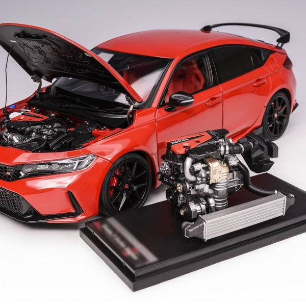 再入荷アイテム honda-civic-type-r-fl5-red-118 ミニカー