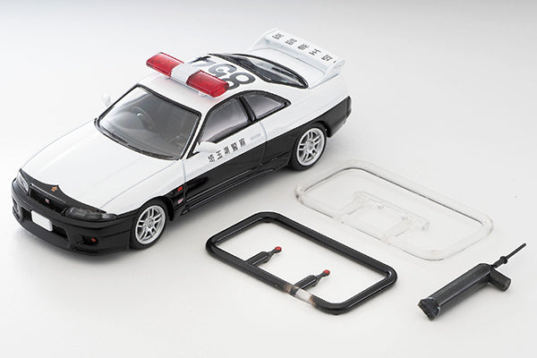 Tomytec 1:64 Geocelle Diorama with Nissan GT-R AUTECH Police