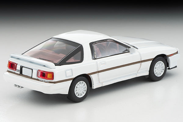 TomyTec 1/64 Toyota Supra 2.0 GT Twin Turbo ('86) in White
