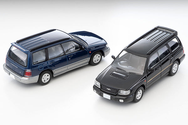 TomyTec 1:64 Subaru Forester S/Tb 1997 in Black