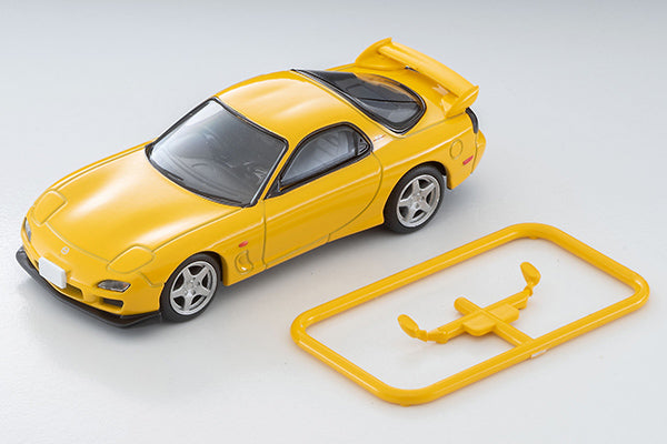 TomyTec 1:64 Mazda RX-7 Type R Bathurst R 2001 in Yellow – Model