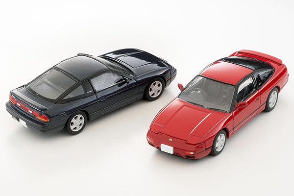 TomyTec 1:64 Nissan 180SX Type X 1995 in Purplish Gray