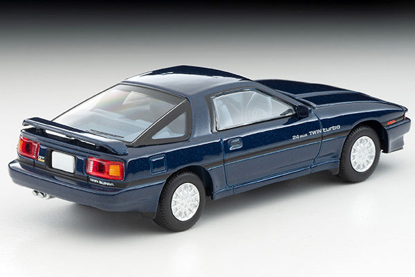 TomyTec 1/64 Toyota Supra 2.0 GT Twin Turbo ('87) in Navy Blue