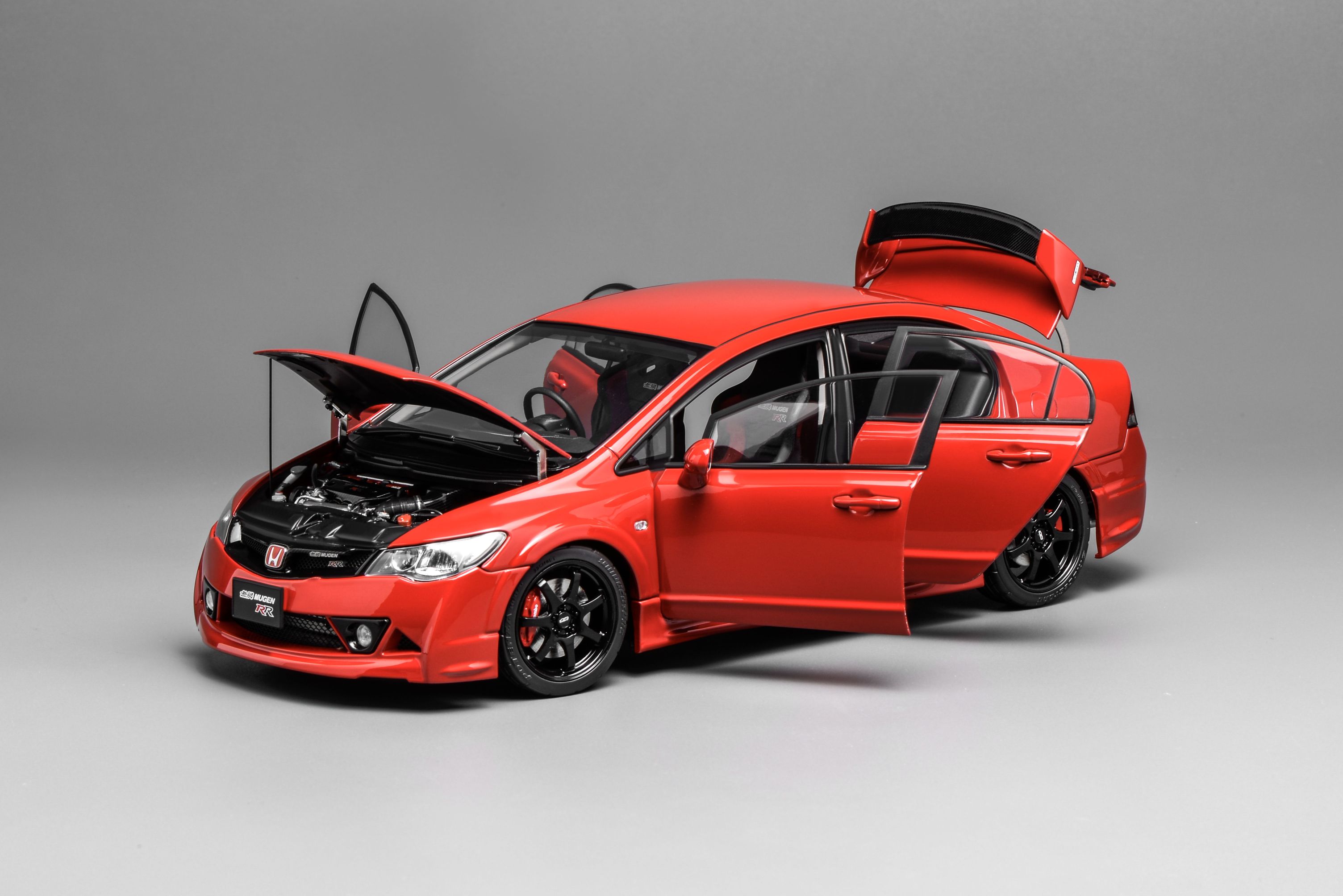 PREORDER* MotorHelix 1:18 Honda Civic Type-R (FD2) MUGEN RR
