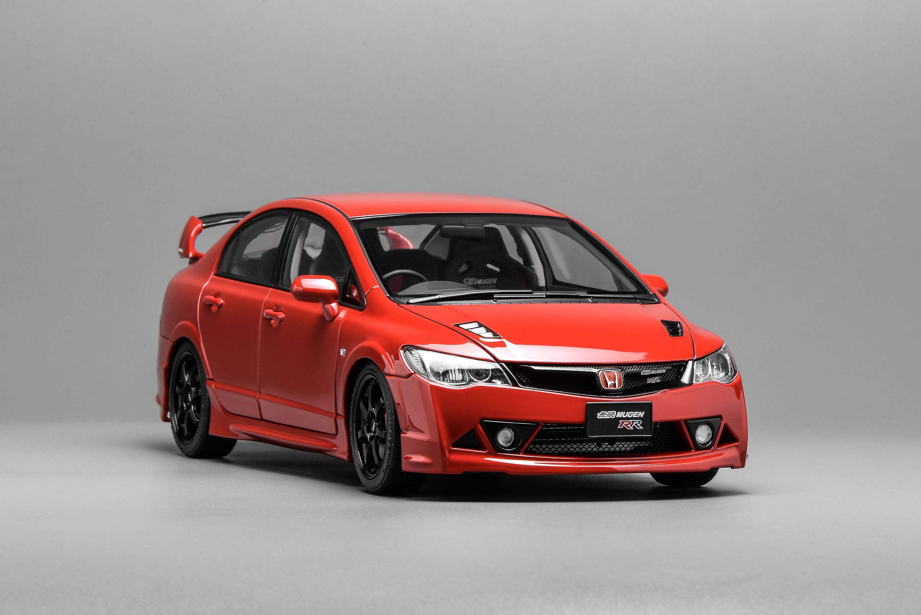 PREORDER* MotorHelix 1:18 Honda Civic Type-R (FD2) MUGEN RR in