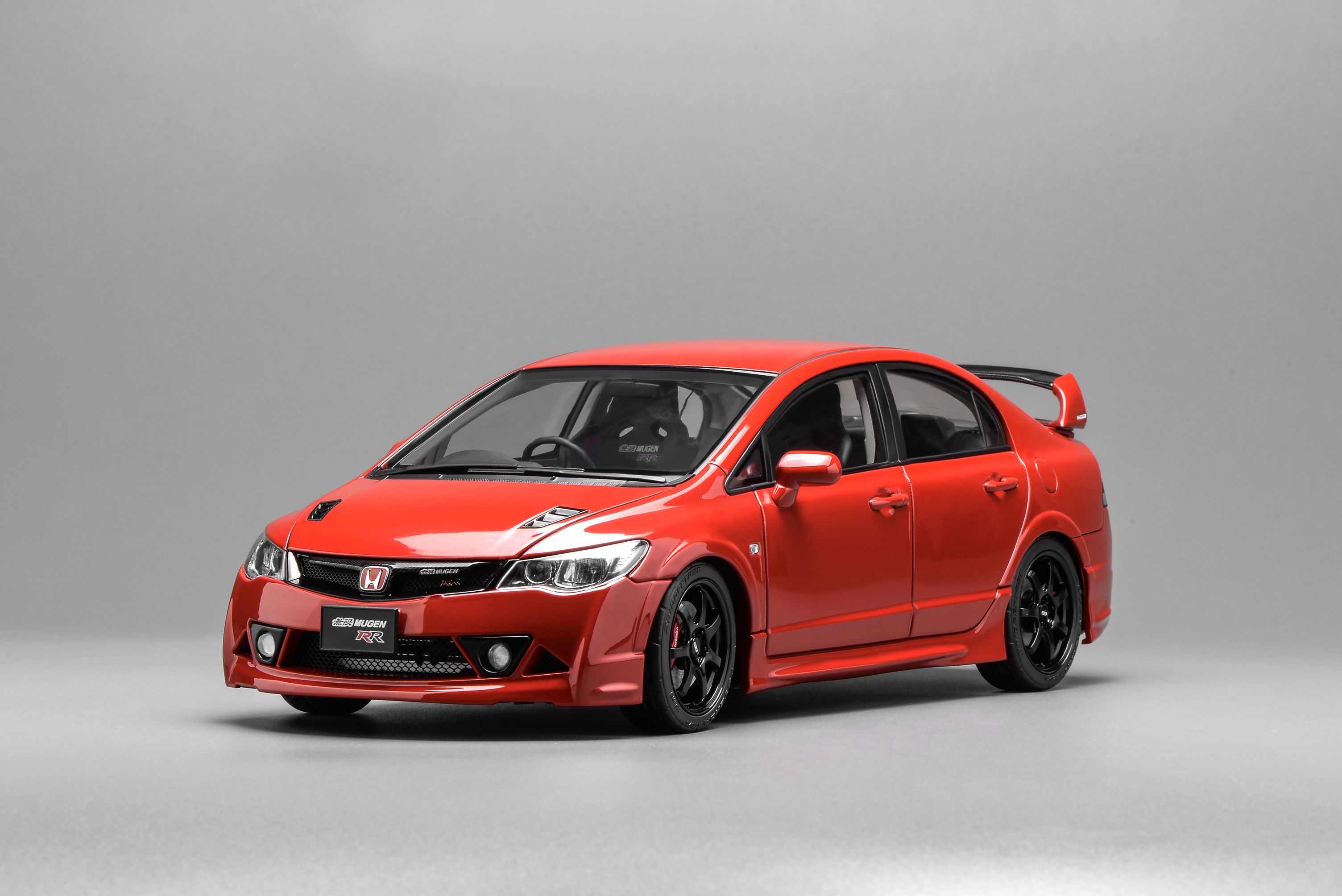 PREORDER* MotorHelix 1:18 Honda Civic Type-R (FD2) MUGEN RR in