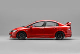 *PREORDER* MotorHelix 1:18 Honda Civic Type-R (FD2) MUGEN RR in Milano Red