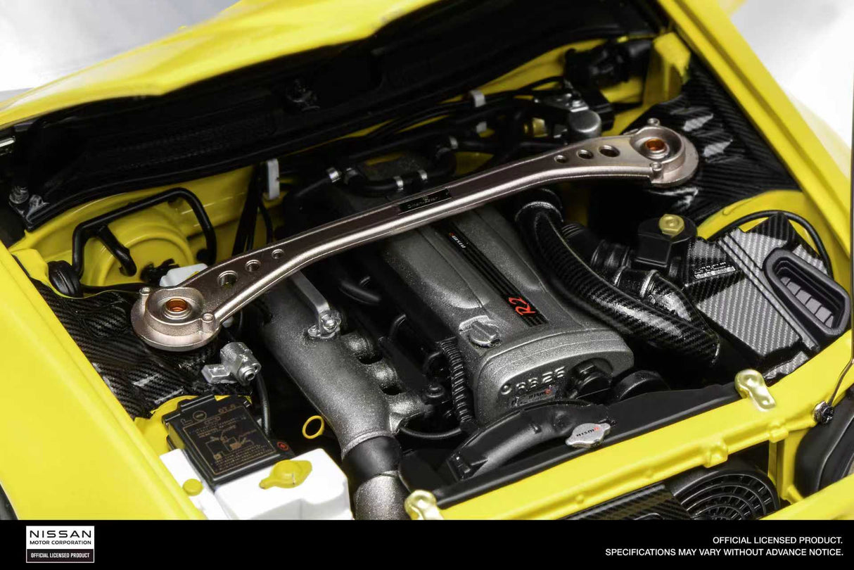 *PREORDER* MotorHelix 1:18 Nissan Skyline GT-R (R34) Customized Version in Yellow