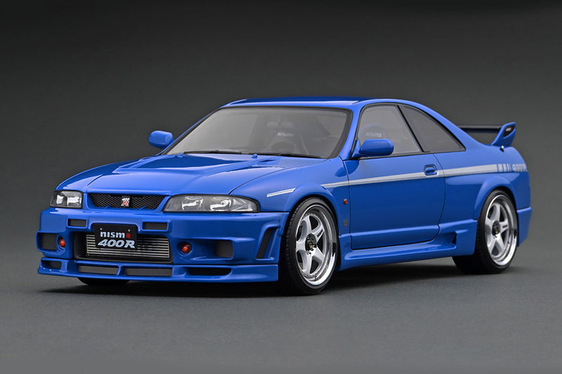 Ignition Model 1:18 Nissan Skyline GT-R (R33) NISMO 400R in Blue with Engine Display