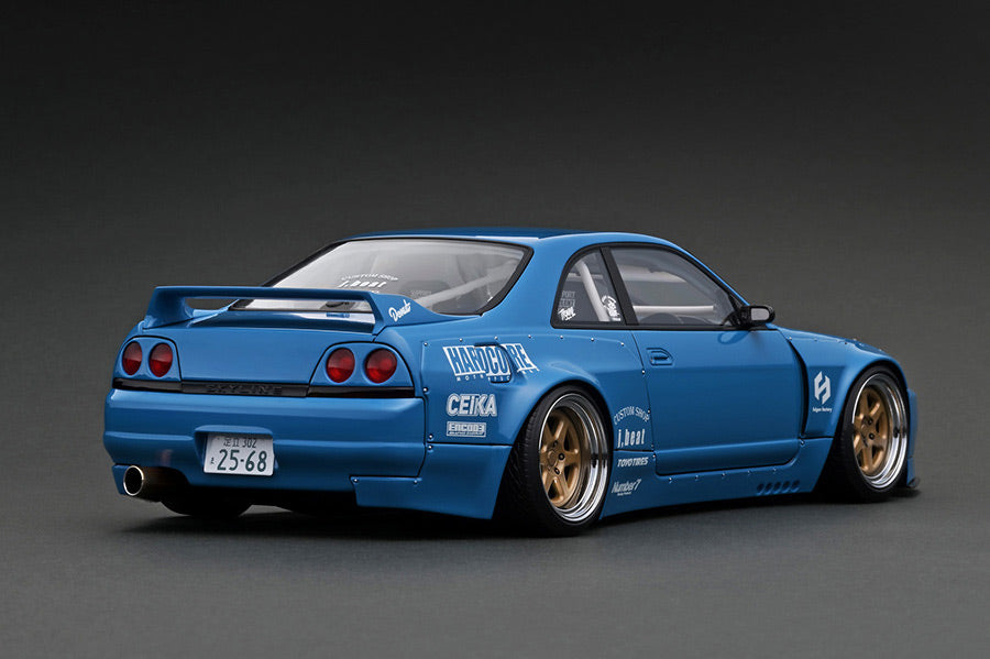 IG 1/18 パンデム GT-R BCNR33 ブルー スケートボード Ignition Model 1:18 Nissan Skyline GT-R (BCNR33) PANDEM in