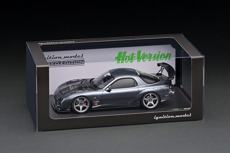 ignition model 1/18 FEED RX-7 FD3S 魔王 Ignition Model 1/18 FEED Mazda RX-7 (FD3S) 魔王 Blue