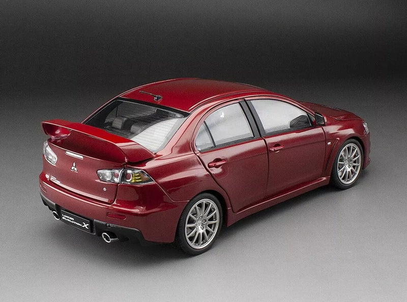 Sun Star 1:18 Mitsubishi Lancer Evolution X in Red Metallic