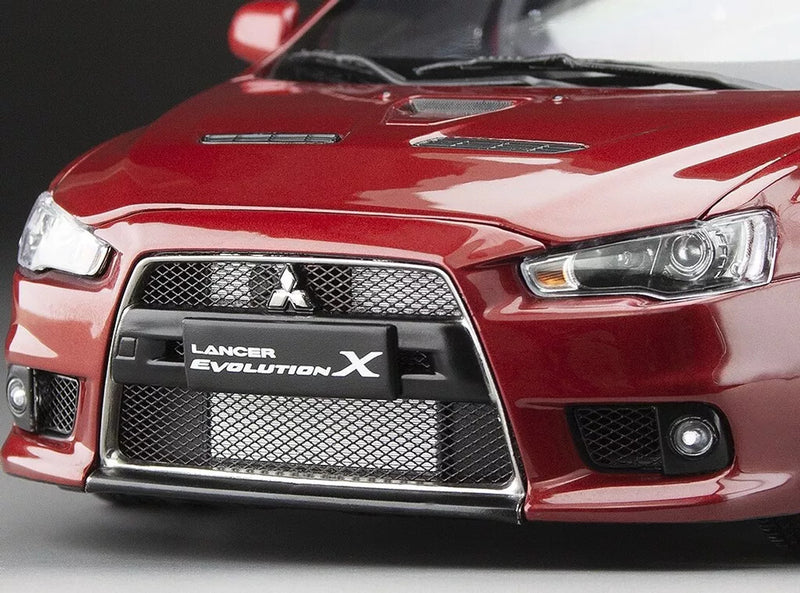 Sun Star 1:18 Mitsubishi Lancer Evolution X in Red Metallic