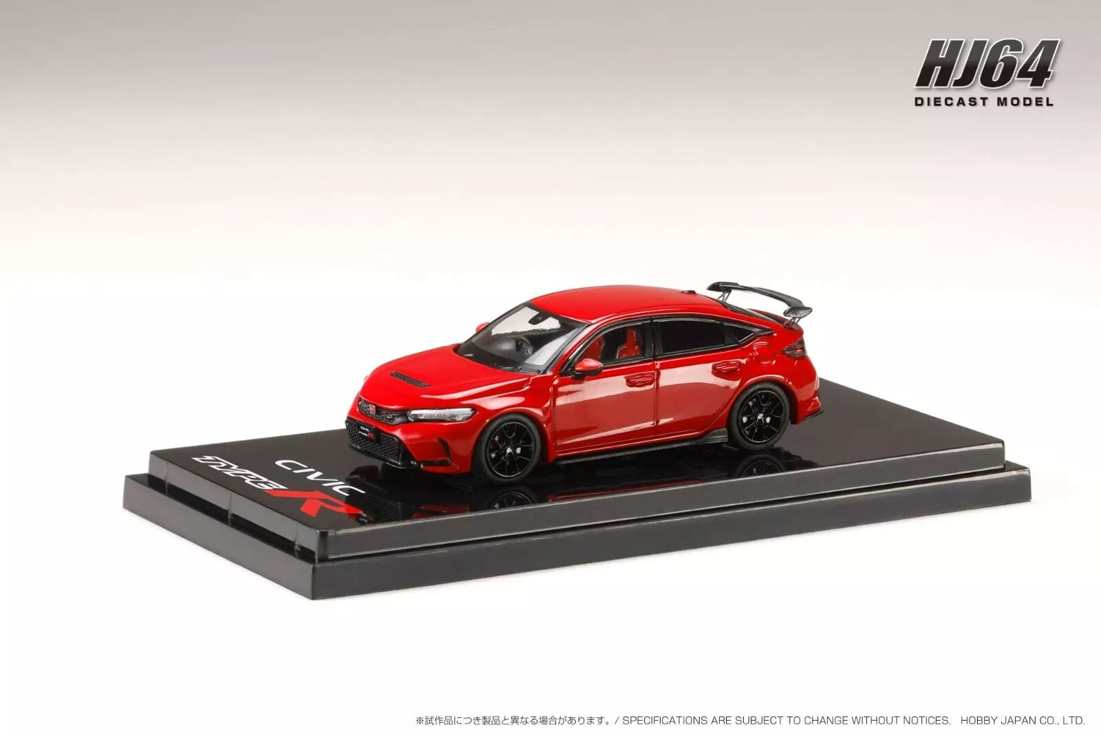 Hobby Japan 1:64 Honda Civic Type-R (FL5) in Flame Red – Model