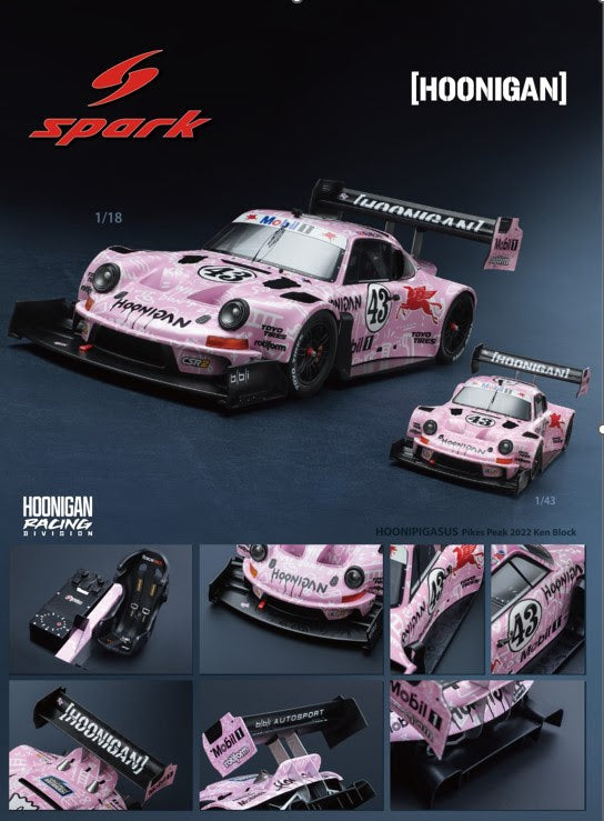 Spark Models 1:43 HOONIPIGASUS 911