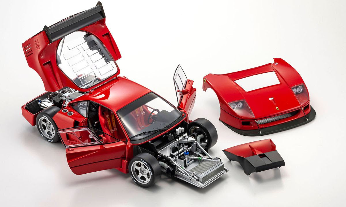 京商ミニッツ Ferrari F40 Competizione（Montesh… Kyosho Mini-z Body ASC Ferrari F40 MZC21Y | eBay