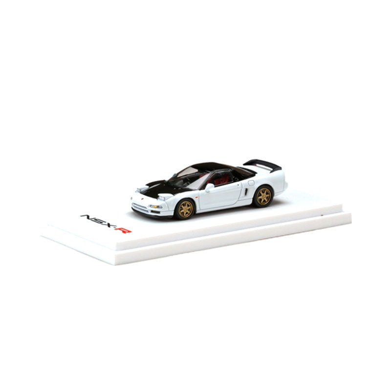 Hobby Japan 1:64 Honda NSX (NA1) Type-R 1992 Customized Version in Championship White with Engine Display Model