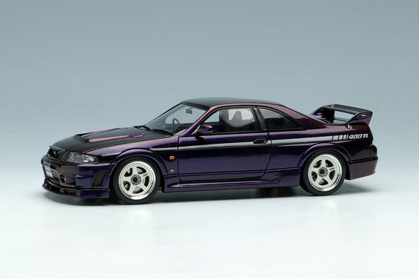 Make Up Co., Ltd / Eidolon 1:43 Nissan Skyline GT-R (R33)NISMO 400R 1996 in Midnight Purple 3