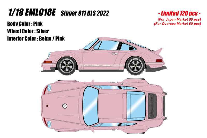Make Up Co., Ltd / EIDOLON 1:18 Porsche 911 Singer DLS 2022