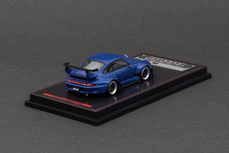 Ignition Model 1:64 Porsche 993 RWB in Blue Metallic