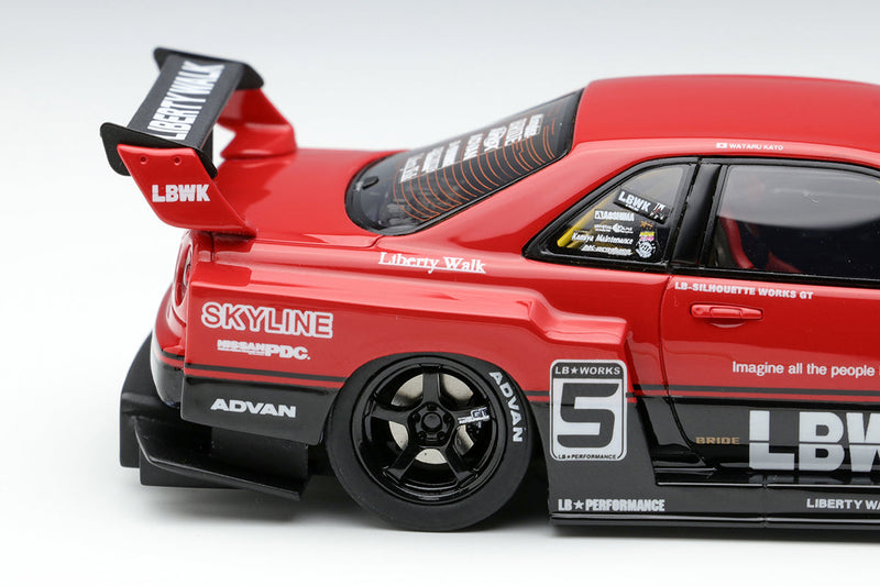 Make Up Co., Ltd / Eidolon 1:43 Nissan Skyline LB-ER34 Super Silhouett