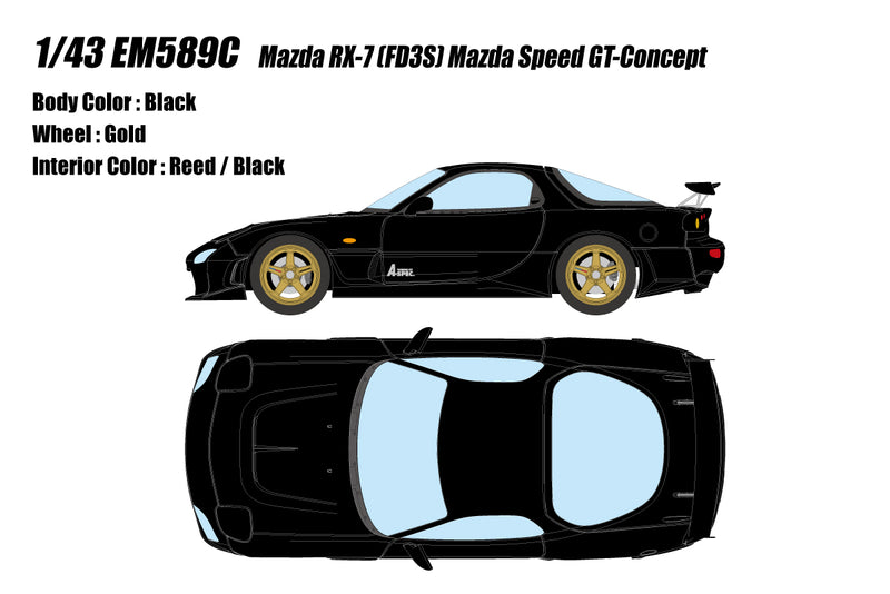 Make Up Co., Ltd / Eidolon 1:43 Mazda RX-7 (FD3S) MazdaSpeed GT-Concept