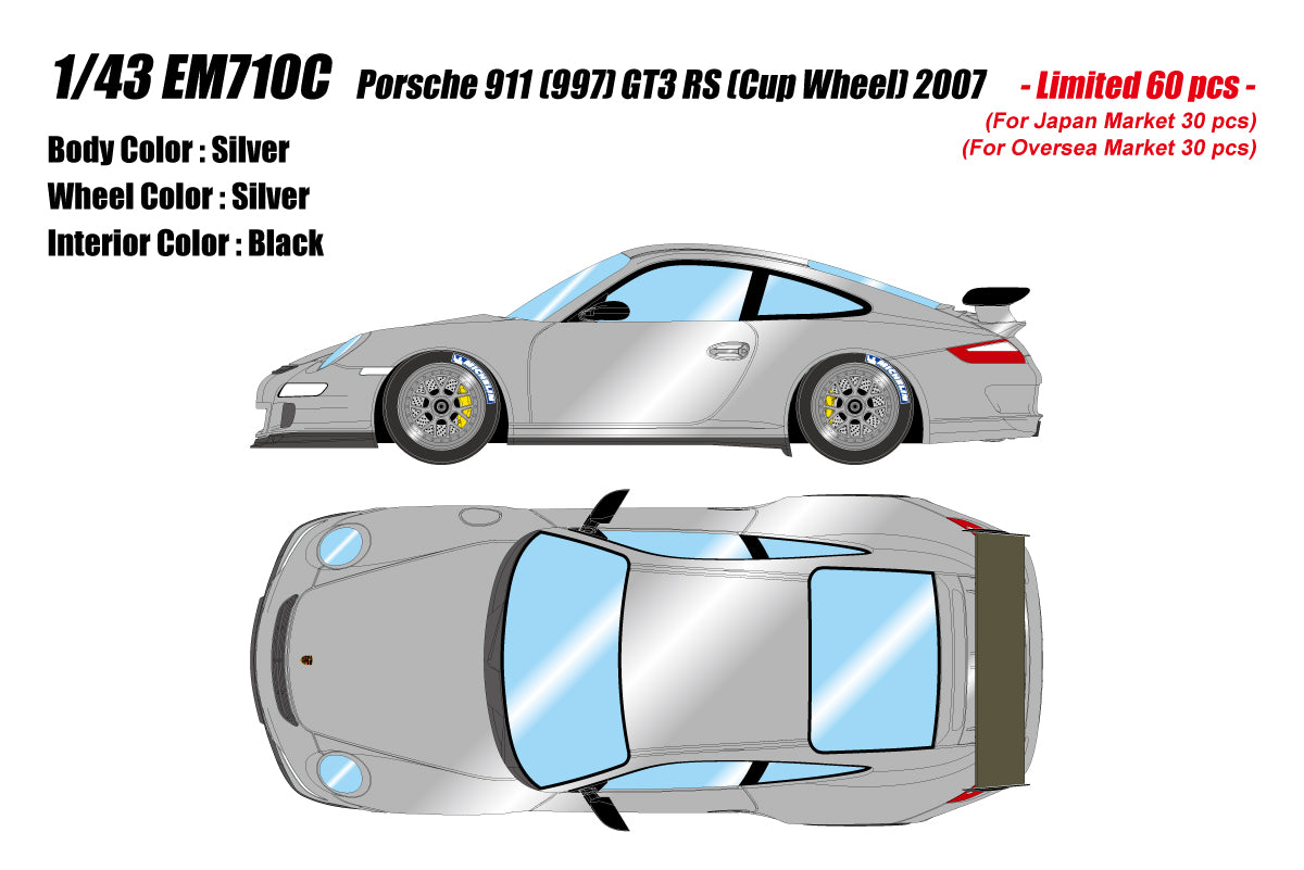 ミニカー EIDOLON 1/43 Porsche GT3 RS 2018 Crayon EIDOLON 1/43 Porsche 911 (991.2) GT3 RS 2018 Crayon - AXELLWORKS