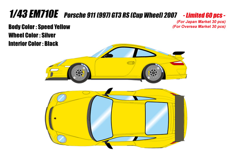 Porsche 911 (997) GT3 RS 2007 1/43 Make-Up Eidolon