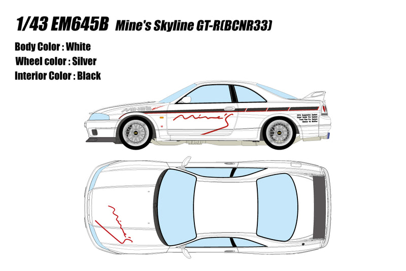 Make Up Co., Ltd / Eidolon 1:43 Nissan Skyline (BCNR33) GT-R