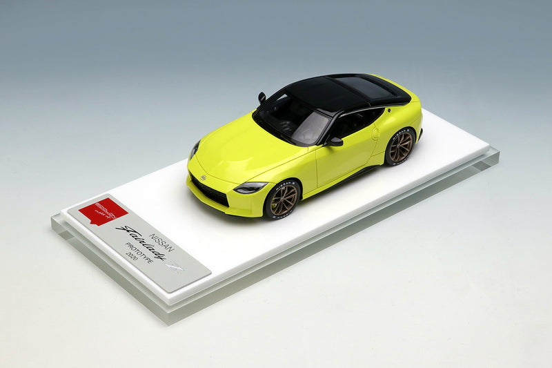 Make Up Co., Ltd. / EIDOLON 1:43 Nissan Fairlady Z Prototype 2020 in Ikazuchi Yellow