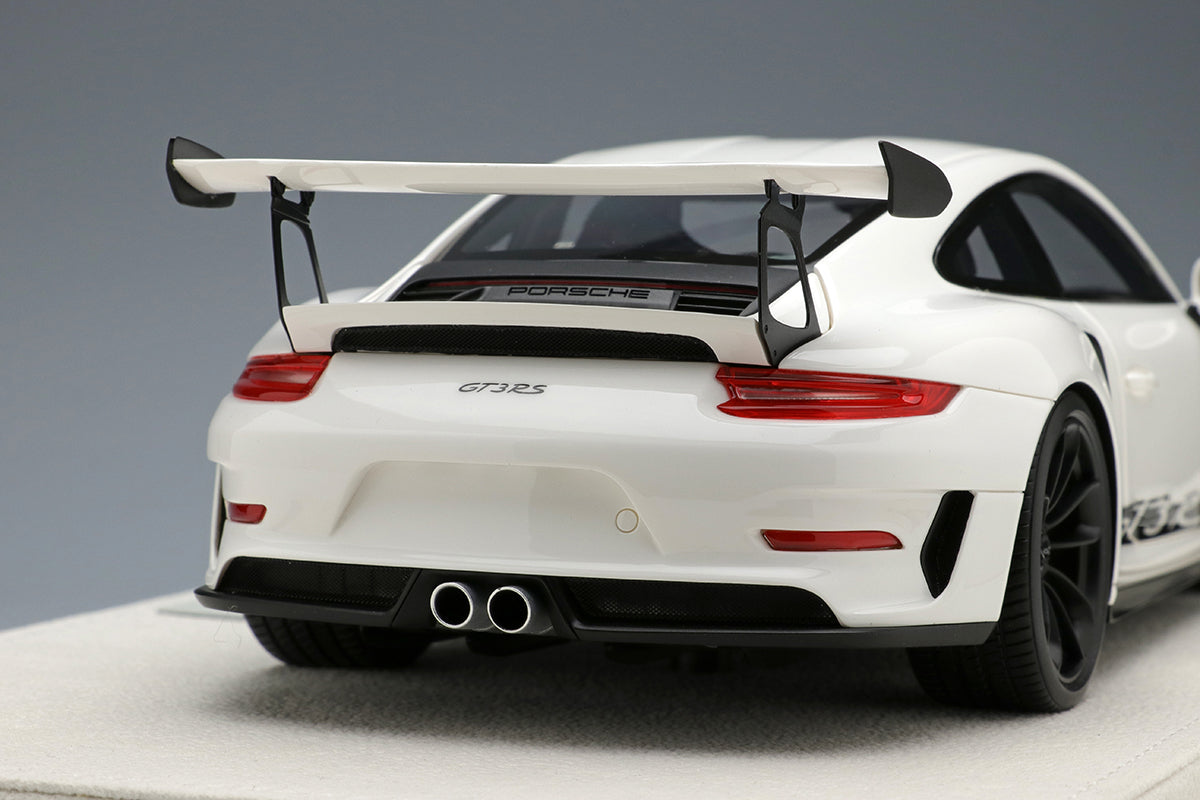 【中古】アイドロン 1/18 Porsche 911(991.2) GT3 RS 2018(ホワイト) ミニカー[10][240006513112] Make Up Co., Ltd / EIDOLON 1:18 Porsche 911 (991.2) GT3 RS