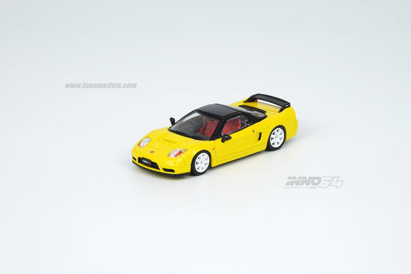 INNO Models 1:64 Honda NSX-R NA2 Rio Yellow Pearl