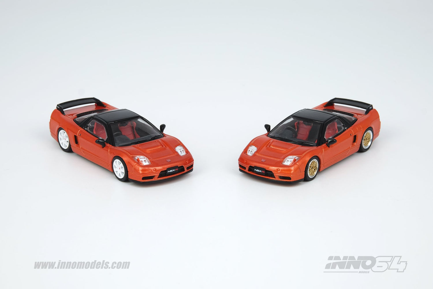 INNO Models 1:64 Honda NSX-R NA2 Imola Orange Pearl